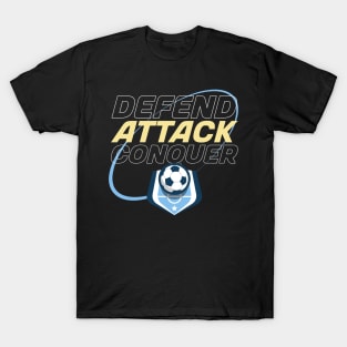 defend attack conquer T-Shirt